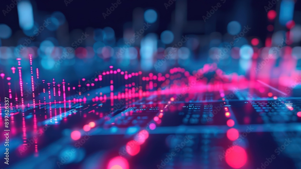 Scatter plot illustrating a strong link between rising stock prices and trading volume, reflecting increased investor interest. Scatter plot illustrating a strong link between rising stock prices and trading volume, reflecting increased investor interest.