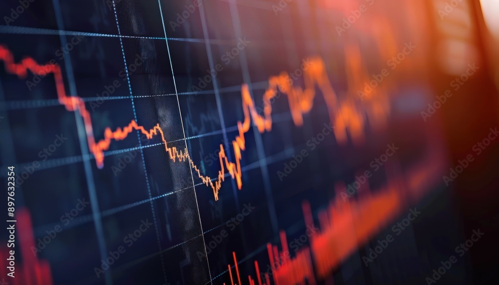 Simple stock chart showing a consistent rise in stock prices, signifying gradual growth. Simple stock chart showing a consistent rise in stock prices, signifying gradual growth.