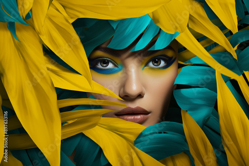 Graceful Greenery: Watercolor Floral Seamless Art Botanical Bouquets: Watercolor Floral Seamless Wallpaper