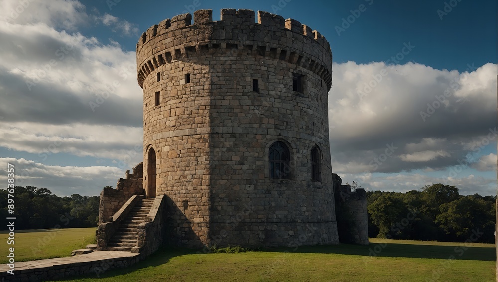 Archer tower expertly designed for optimal defensive positioning Archer tower expertly designed for optimal defensive positioning