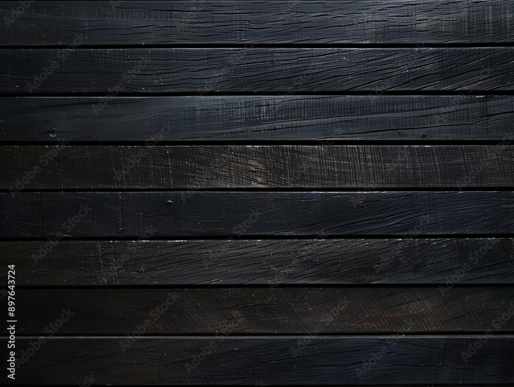 custom made wallpaper toronto digitalDark weathered oak wood planks with forming a rustic textured background, AI generated