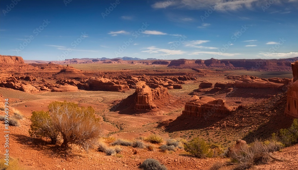 Erosion-Carved Wonders: Expansive Desert Canyons and Unique Rock Formations. Generative AI Erosion-Carved Wonders: Expansive Desert Canyons and Unique Rock Formations. Generative AI