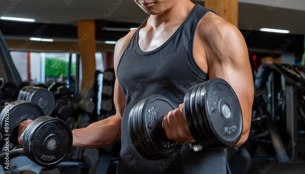 person exercising with dumbbells person exercising with dumbbells