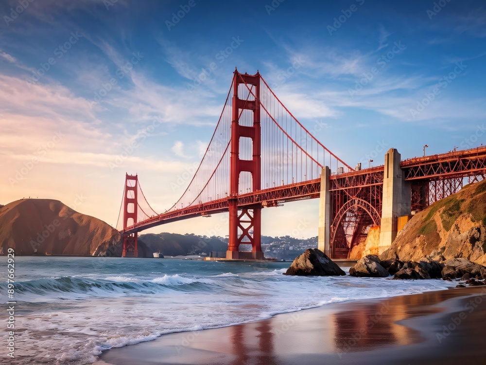 Obraz premium Golden Gate Bridge, San Francisco