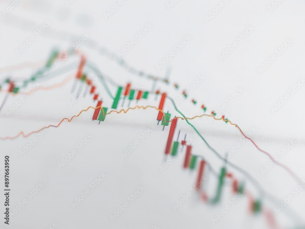 Minimalist stock chart on a clean white background, showing a gradual upward rise in stock prices. Minimalist stock chart on a clean white background, showing a gradual upward rise in stock prices.
