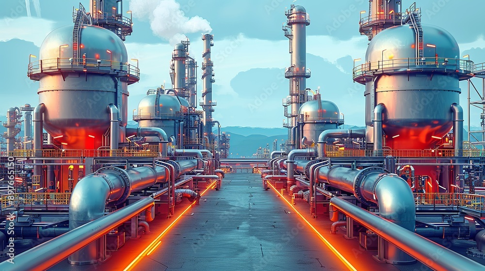 Stunning background of industrial safety equipment and protocols, highlighting the critical importance of technology and safety in chemical and petroleum operations. Watercolor style, high resolution Stunning background of industrial safety equipment and protocols, highlighting the critical importance of technology and safety in chemical and petroleum operations. Watercolor style, high resolution