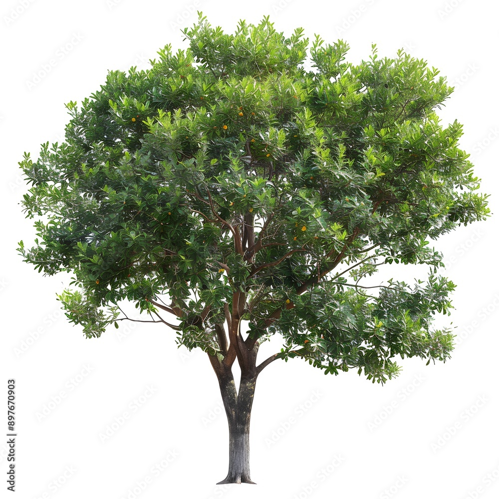 Fototapeta premium tree isolated on white background
