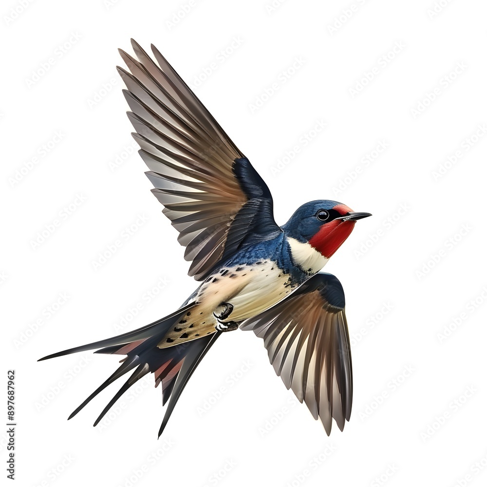 bird on a white background bird on a white background