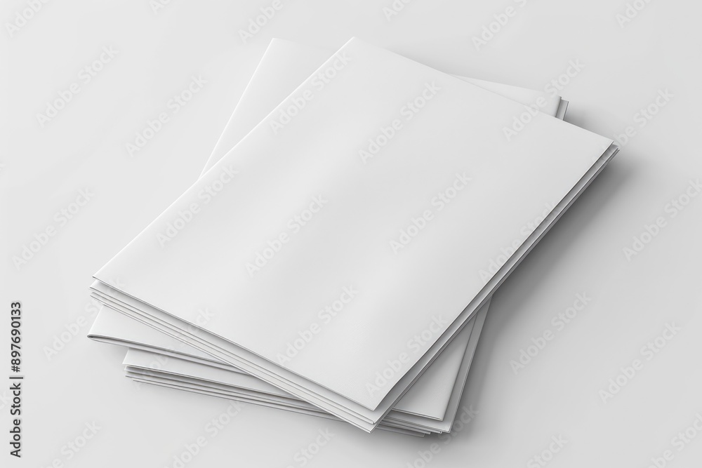 Newsletter Tabloid. Three-dimensional Newspaper Mockup for Advertising and Business Communication Newsletter Tabloid. Three-dimensional Newspaper Mockup for Advertising and Business Communication