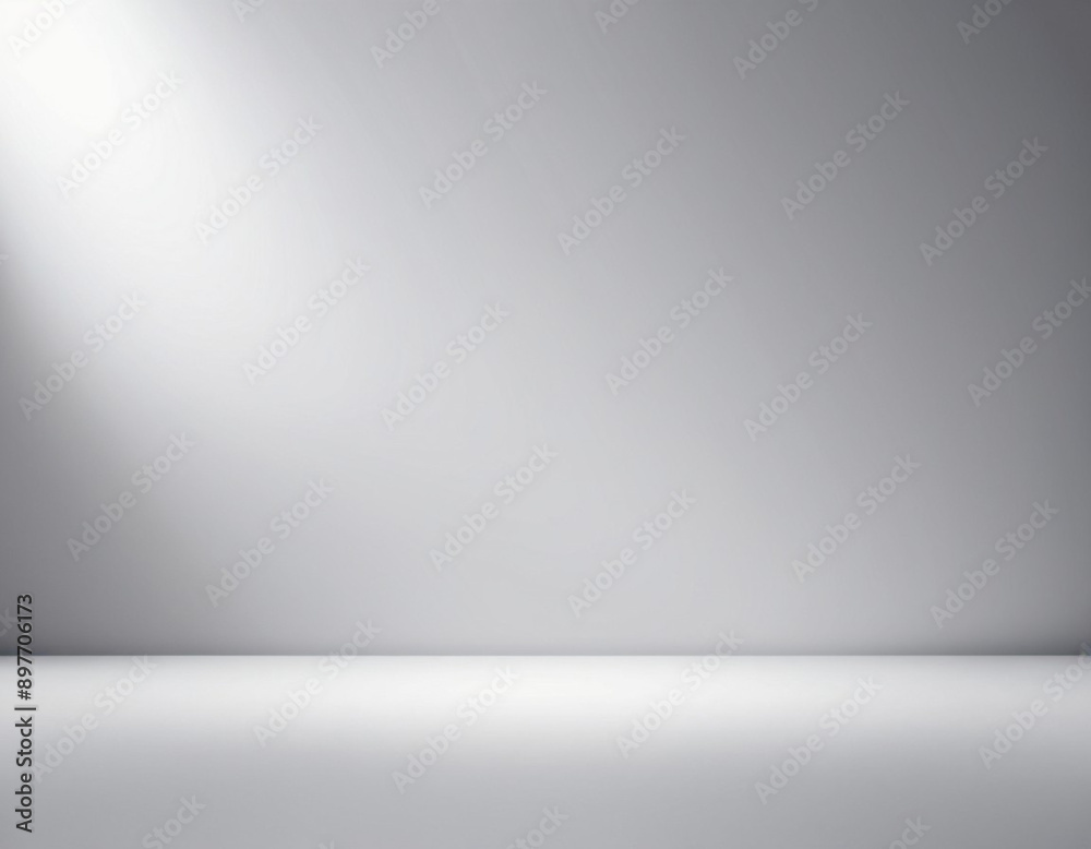 digital abstract background with a design in shades of grey gray and white. The background is soft and ethereal, with a subtle gradient and copy space.