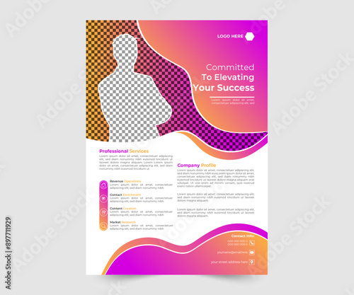 professional flayer design. modern flayer template. creative flayer design. 