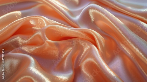 Close Up View of Pink Fabric