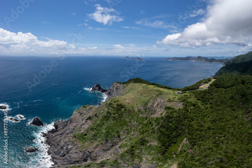 愛媛県最南端の高茂岬（愛媛県愛南町）