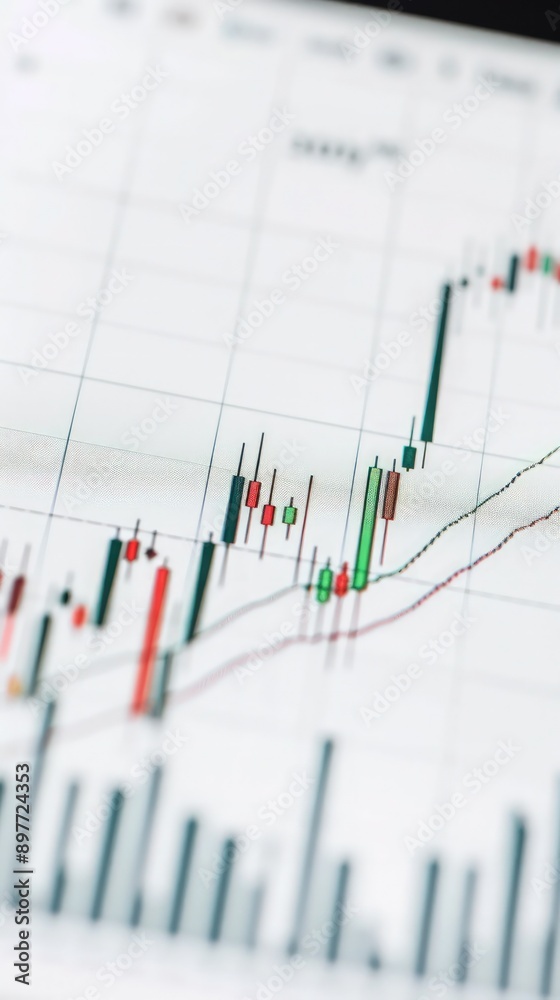 White background displaying a stock chart with a steady upward trend, reflecting stable market growth. White background displaying a stock chart with a steady upward trend, reflecting stable market growth.