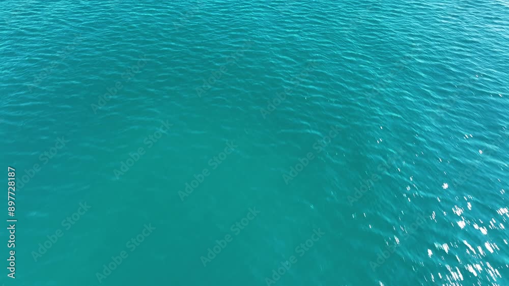 Flying over ocean. Aerial shot, flying over water. Flying over endless sea. Flying over ocean. Aerial shot, flying over water. Flying over endless sea.