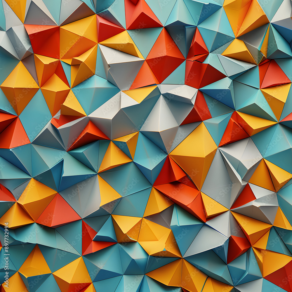 3d pattern of triangles 3d pattern of triangles