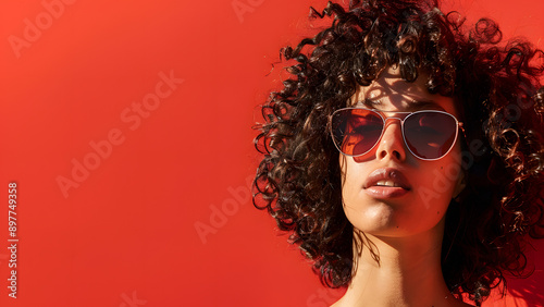 realistic high-resolution photo of female, with detailed background