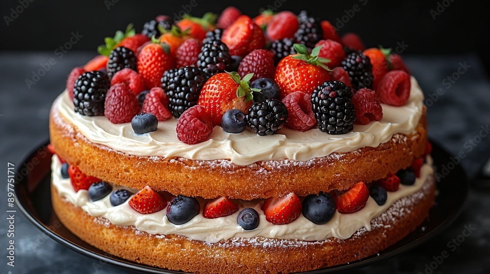 Delicious Fruit Cake Delicious Fruit Cake