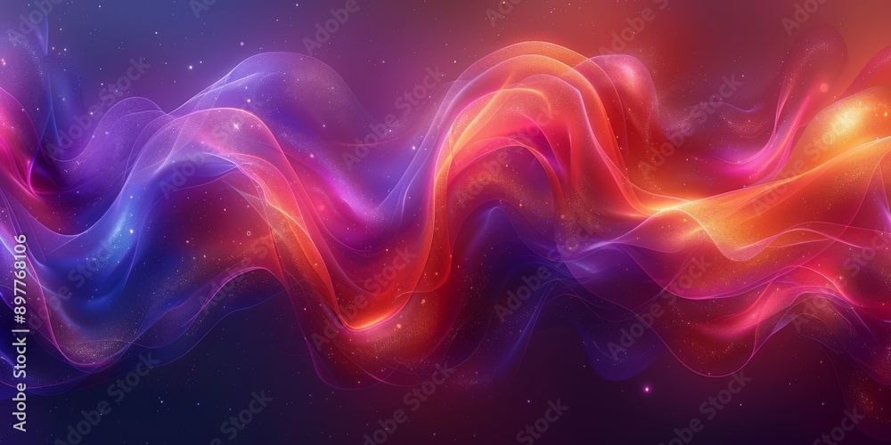 Dynamic abstract image with vibrant, flowing waves and a rich, colorful gradient. Artistic and modern. Dynamic abstract image with vibrant, flowing waves and a rich, colorful gradient. Artistic and modern.