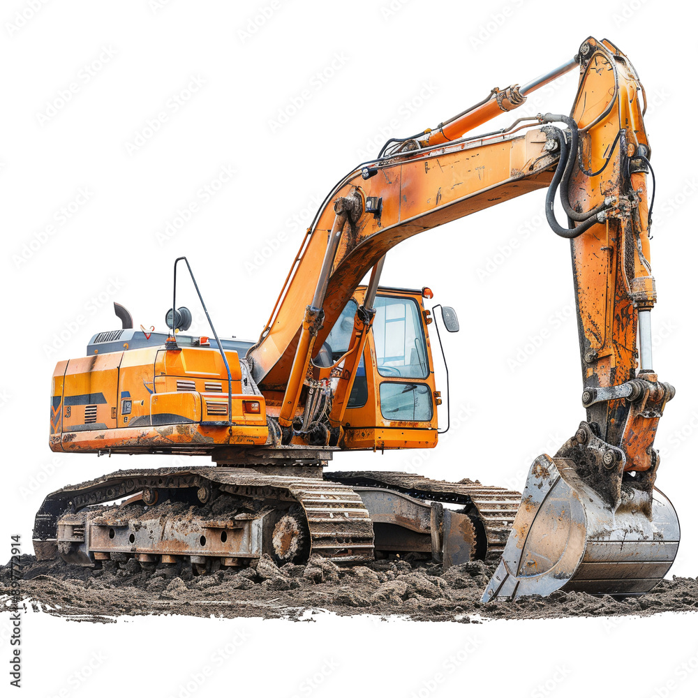 Mighty Excavator at Work