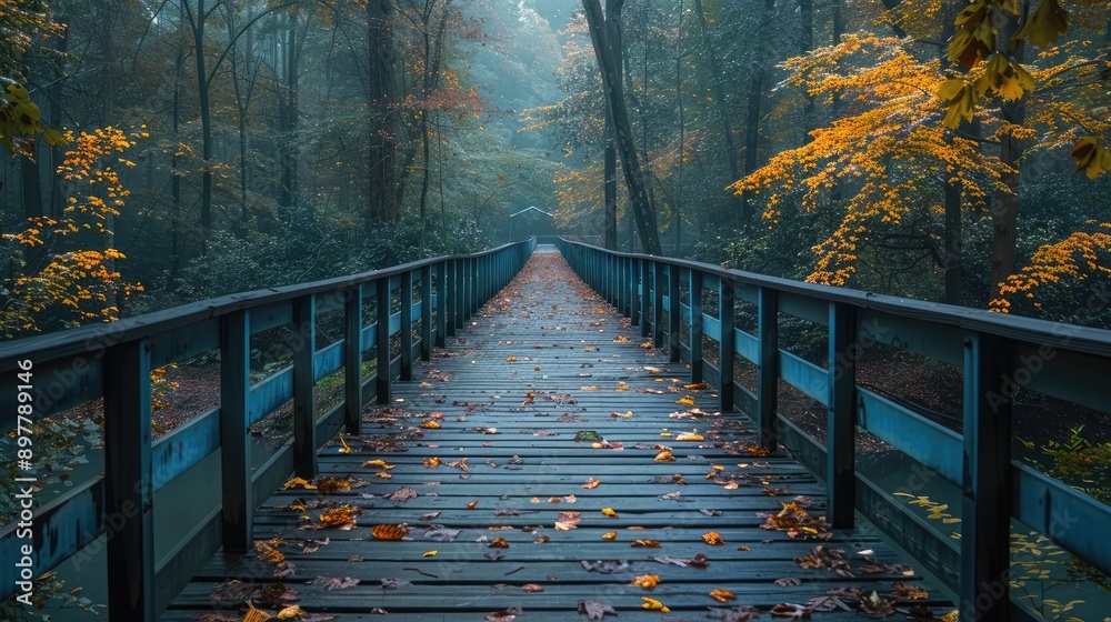 Find an interesting perspective of a bridge