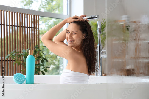 Beautiful young happy woman...
