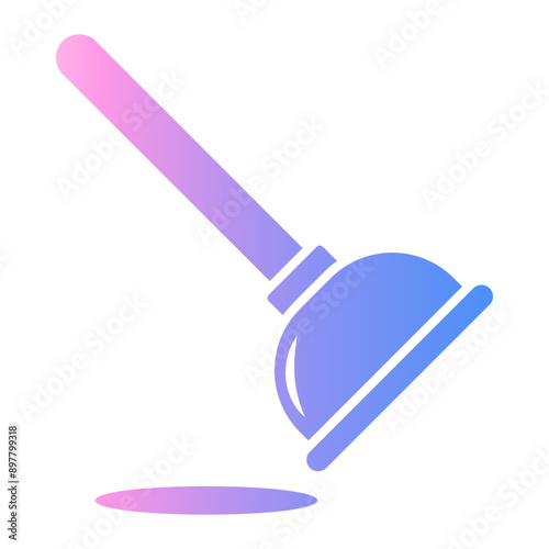 plunger Gradient icon