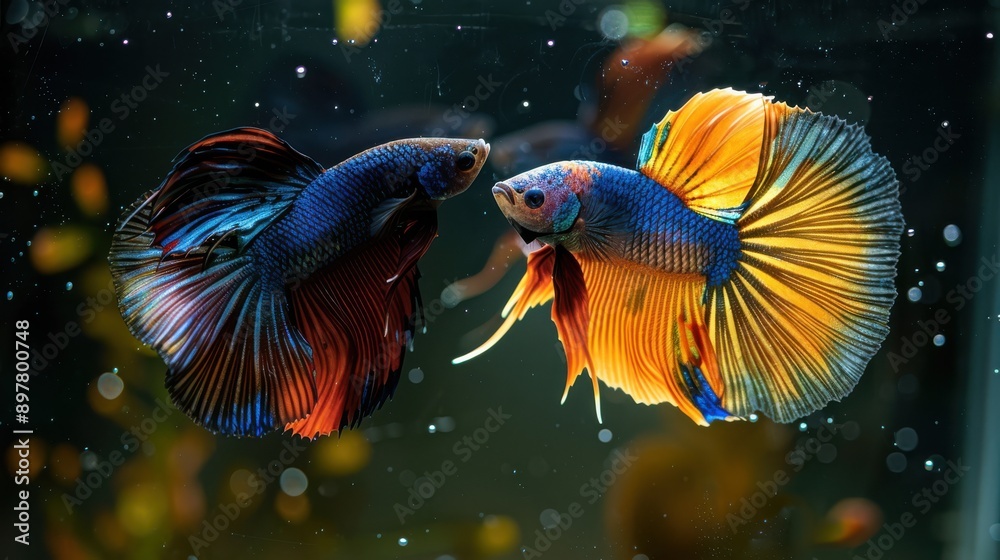 multi color siamese fighting fishrosetailhalfmoondragon fighting fishbetta splendenson black backgrounddumbo ears multi color siamese fighting fishrosetailhalfmoondragon fighting fishbetta splendenson black backgrounddumbo ears