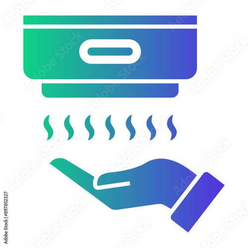 hand Gradient icon