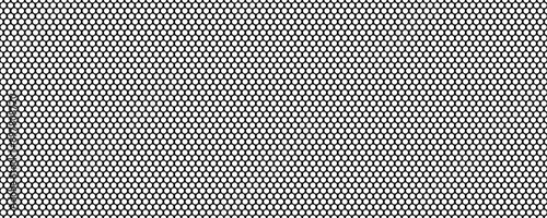Black and white metal mesh seamless abstract pattern illustration.
