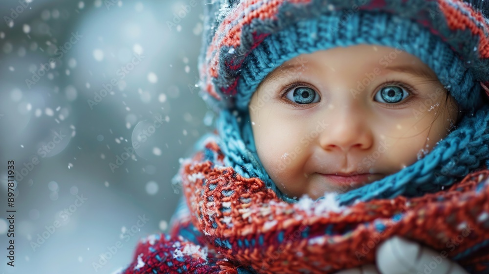 Cute girl winter portrait Cute girl winter portrait
