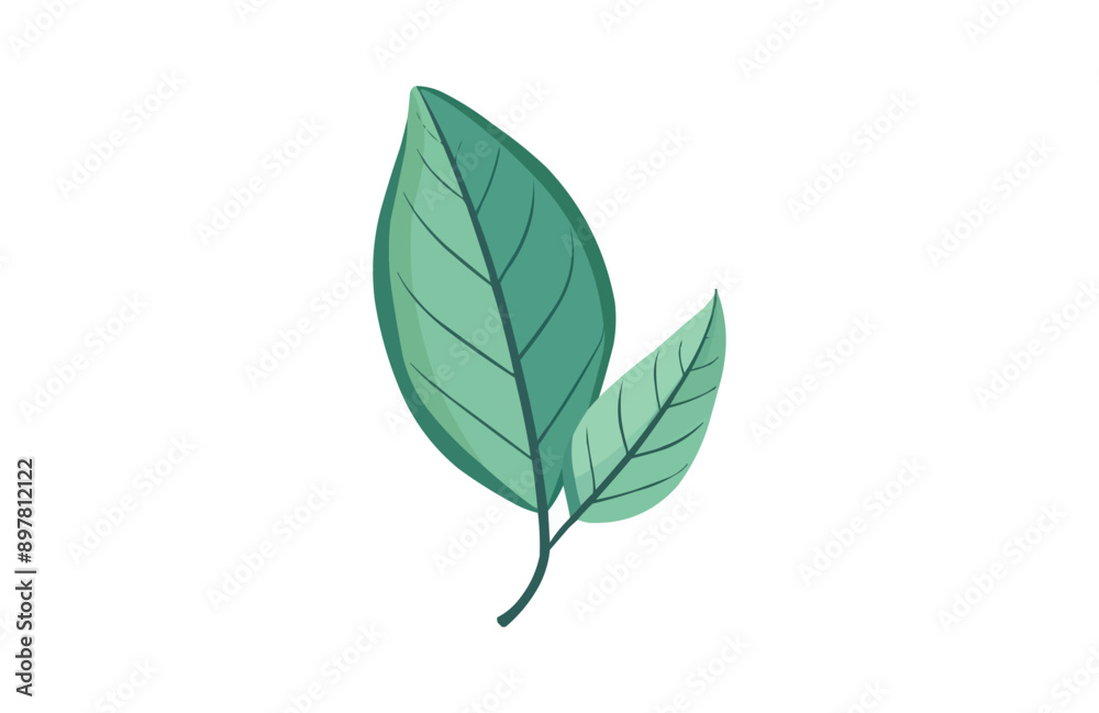 Leaf icon isolated on white background. Beautiful color leaf icon. Leaf icon isolated on white background. Beautiful color leaf icon.