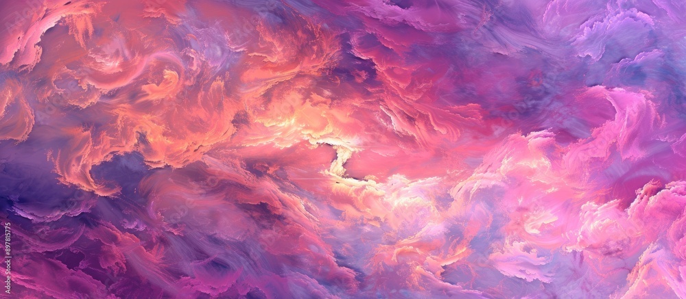 Abstract Swirls of Purple, Pink, and Orange Abstract Swirls of Purple, Pink, and Orange