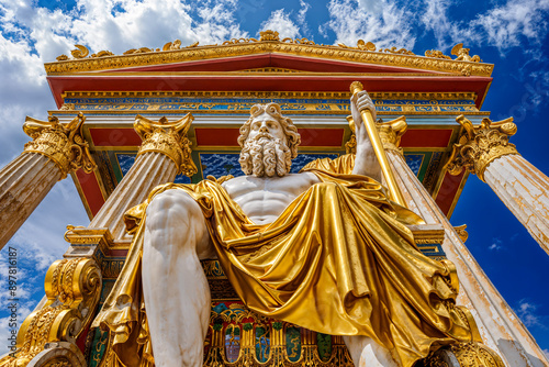 The Statue of Zeus at Olympia, Seven Wonders of the Ancient World photo