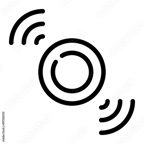 sensor line icon