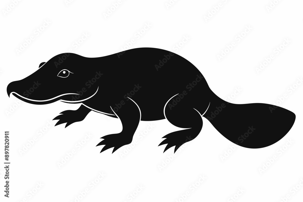 Platypus silhouette vector, Platypus icon, vector illustration
Platypus silhouette vector, Platypus icon, vector illustration