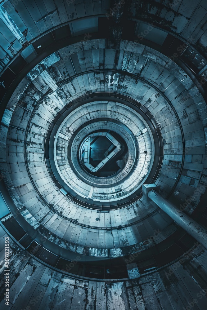 abstract technology concept background. Sci-fi tunnel abstract technology concept background. Sci-fi tunnel