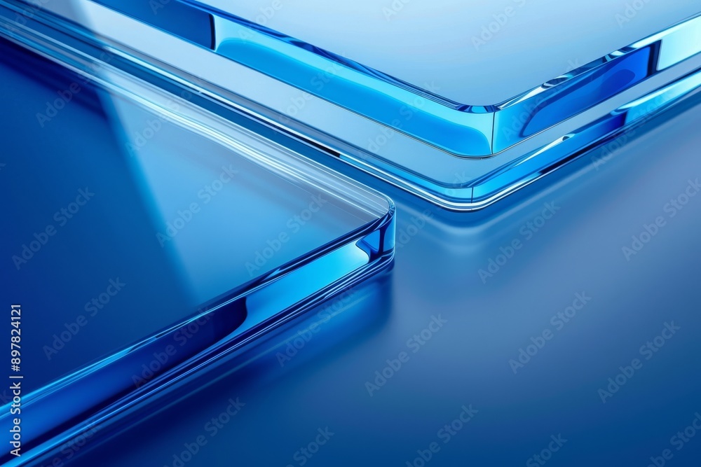 Morphing Blue Glass Morphing Blue Glass