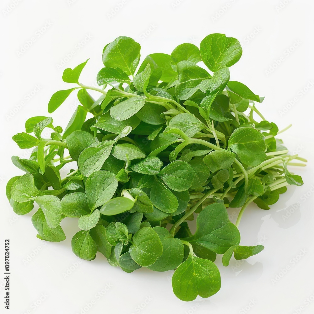 a close up of a pile of green leaves on a white surface a close up of a pile of green leaves on a white surface