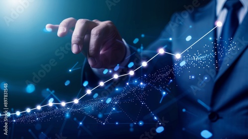Cost and quality control, business strategy and risk management concept generative ai