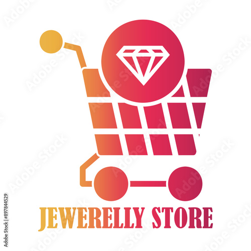 jewellery store Gradient icon