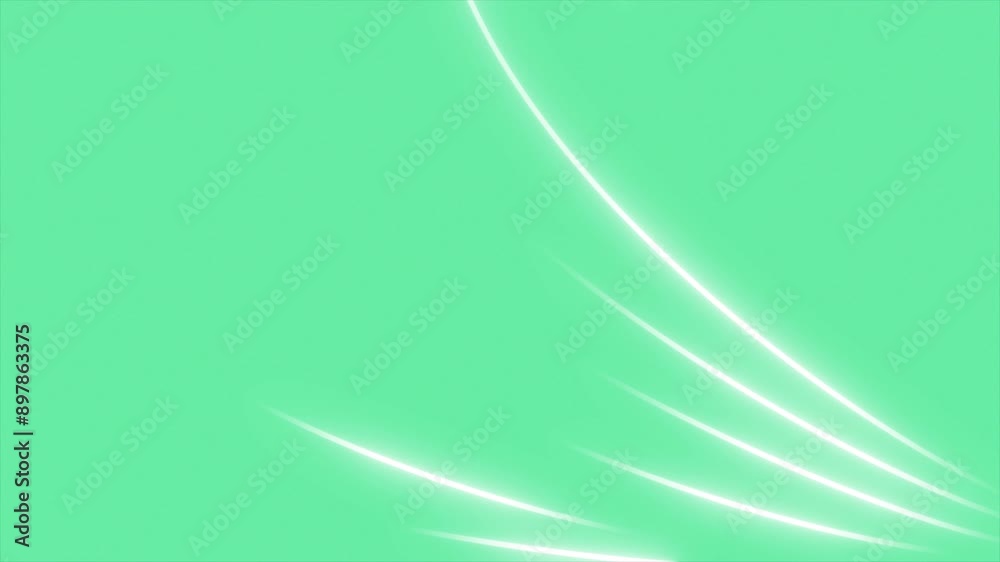Turquoise color futuristic glowing stripes loop able background Turquoise color futuristic glowing stripes loop able background