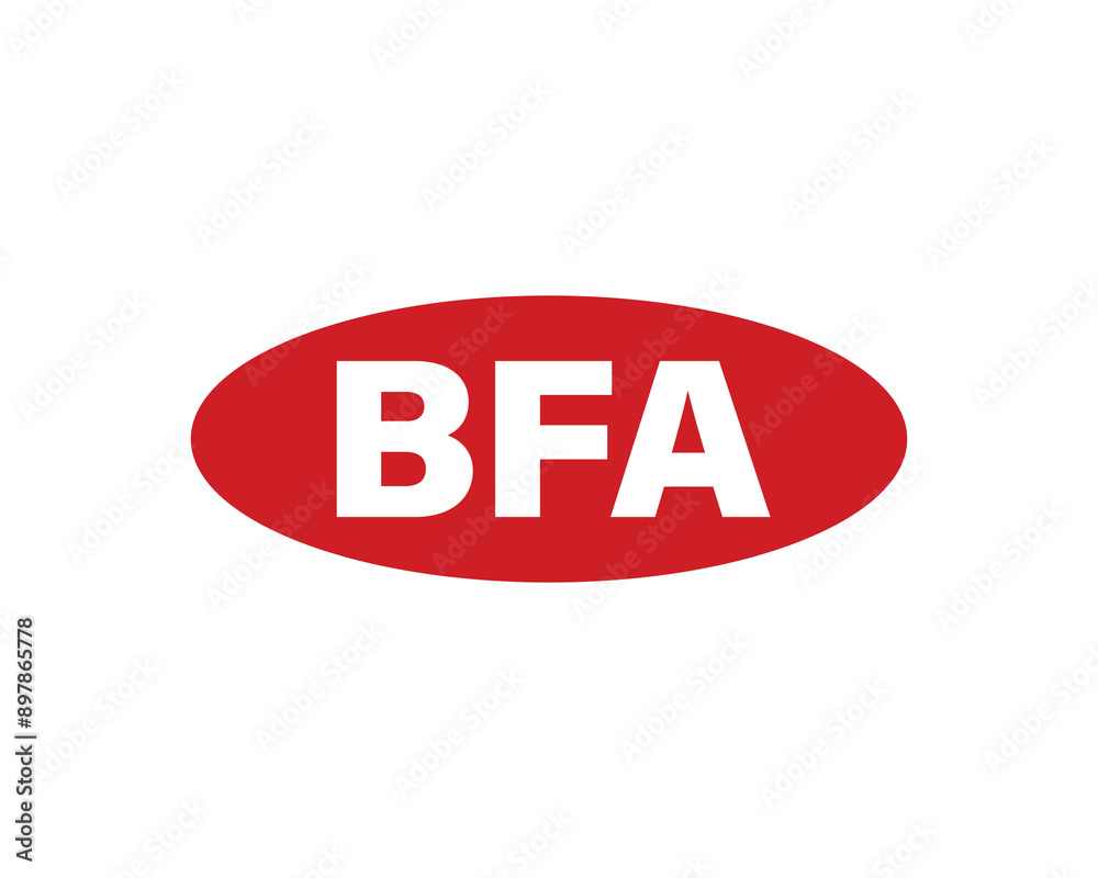 BFA logo design vector template. BFA logo design. BFA logo design vector template. BFA logo design.