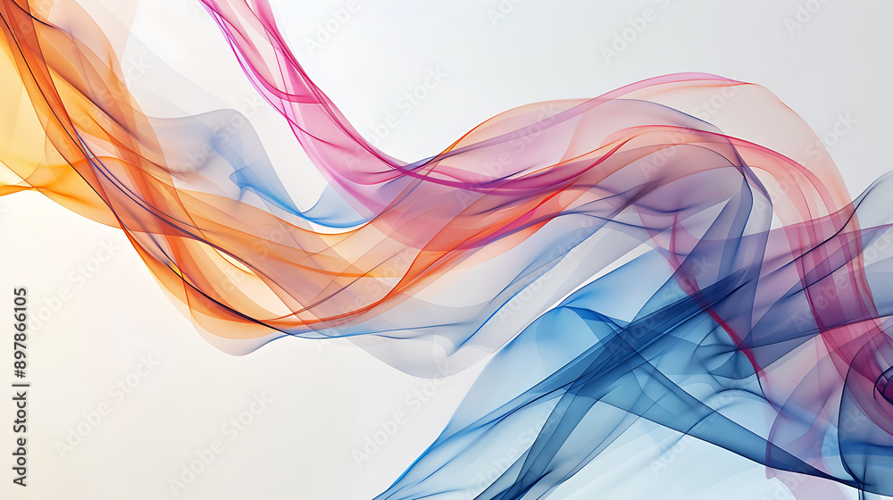 Naklejka premium abstract wave background