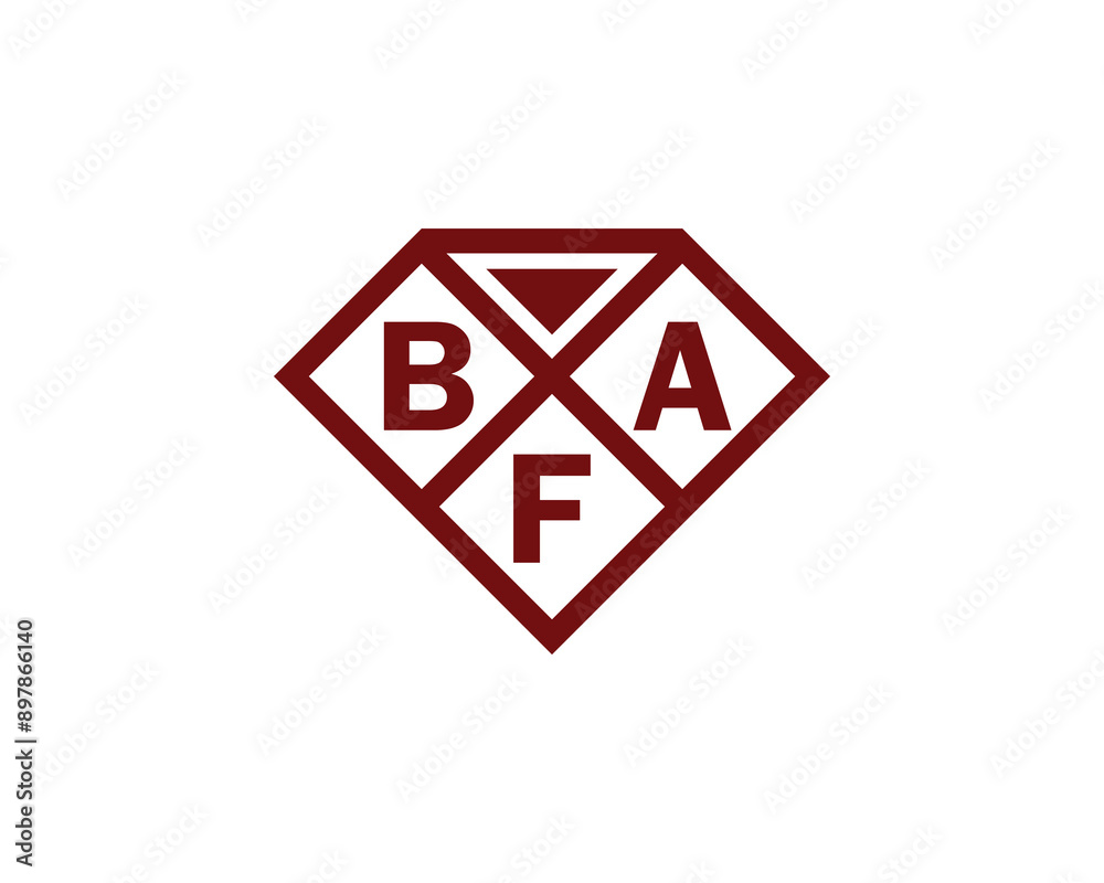 BFA logo design vector template. BFA logo design. BFA logo design vector template. BFA logo design.
