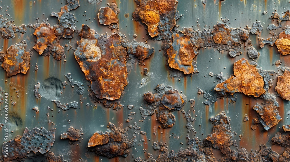 Capture the texture of a rusty metal surface