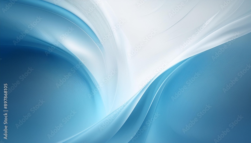 Fototapeta premium abstract blue wave background