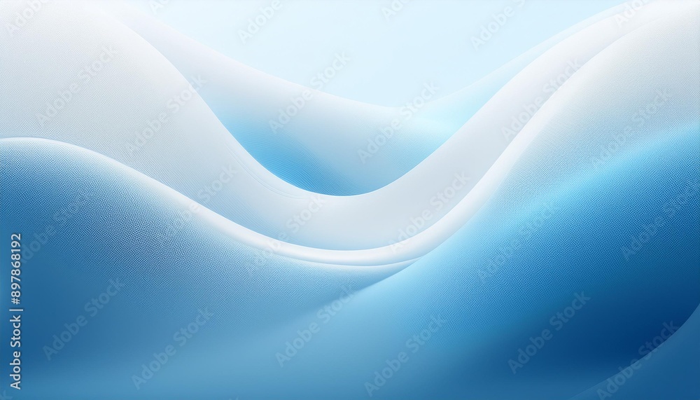Obraz premium abstract blue wave background