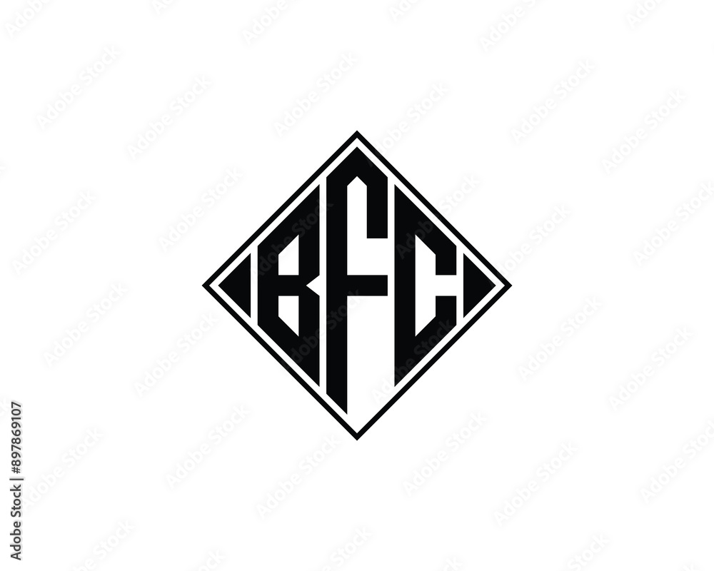 BFC logo design vector template. BFC logo design. BFC logo design vector template. BFC logo design.