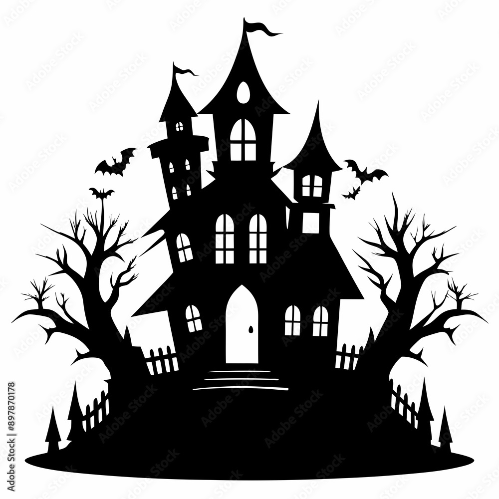 HAUNTED HOUSE SVG , Halloween Bundle Svg, Halloween haunted house, Instant Download, silhouette, Svg cut file, clip art, Cricut, Spooky House SVG, Bats HAUNTED HOUSE SVG , Halloween Bundle Svg, Halloween haunted house, Instant Download, silhouette, Svg cut file, clip art, Cricut, Spooky House SVG, Bats